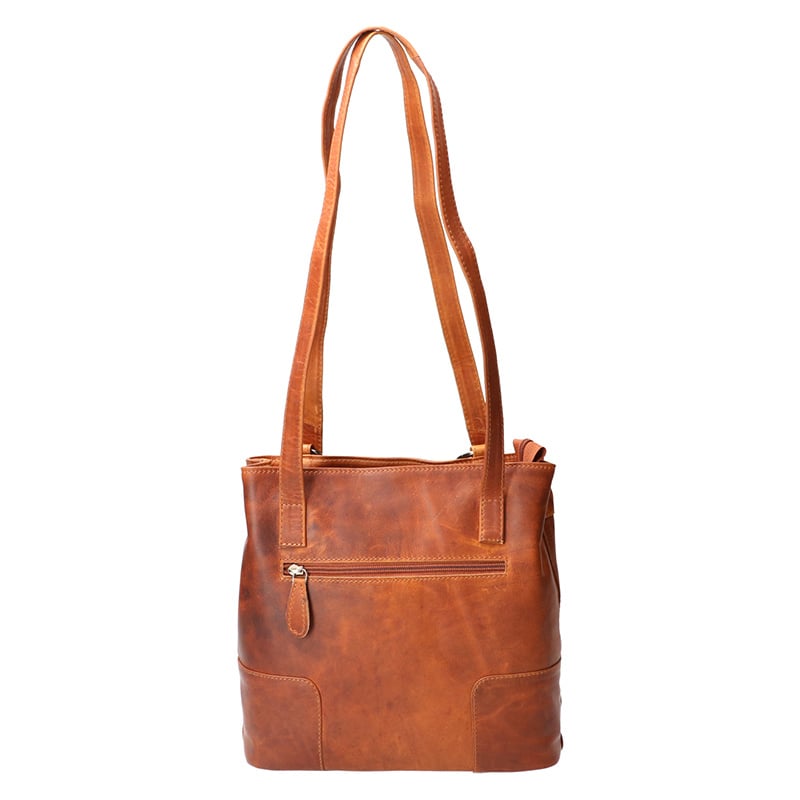 Leather Design Delilah – Lederen Schouder-/Rugtas