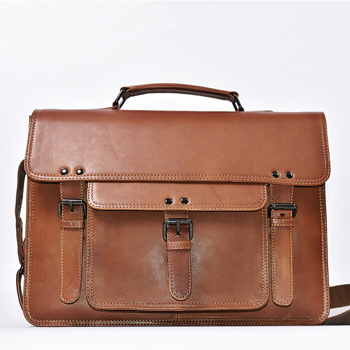 Leather Design The Regent | Lederen Werk- en Schoudertas