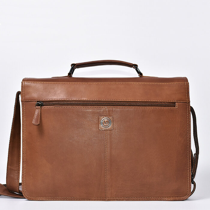 Leather Design The Regent | Lederen Werk- en Schoudertas