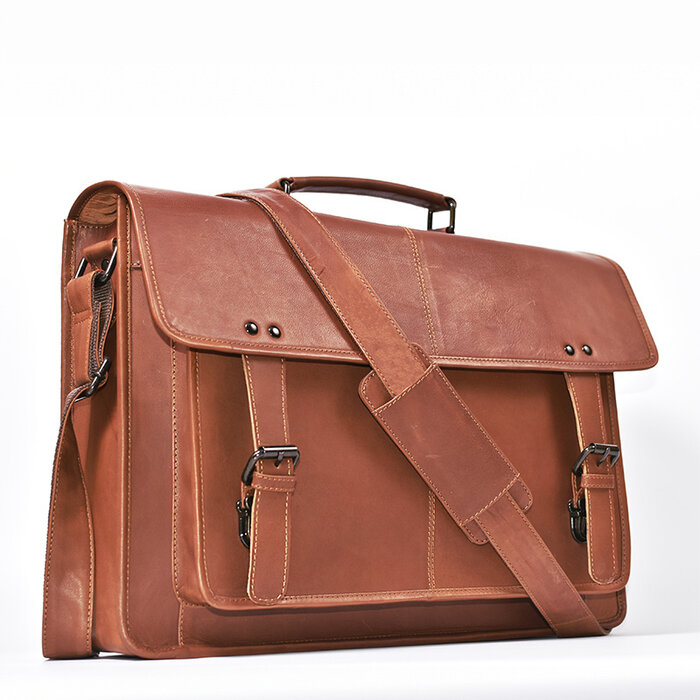 Leather Design The Marquess | Lederen Werk- en Schoudertas