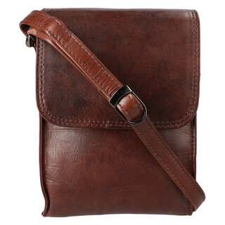 Schoudertas staand Dark Brown