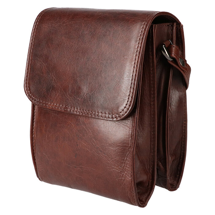 Leather Design Schoudertas staand