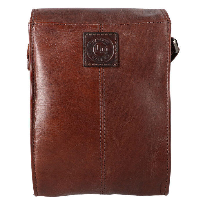 Leather Design Schoudertas staand