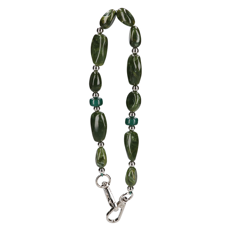 Bag Jewellery Stone chain Green