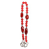 Bag Jewellery Stone chain Red
