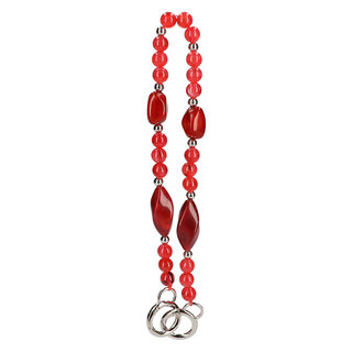 Bag Jewellery Stone chain Red