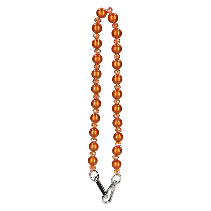 Bag Jewellery Pearl chain Ocher - Oker