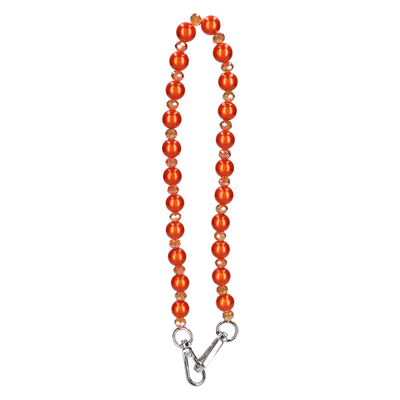 Bag Jewellery Pearl chain Orange