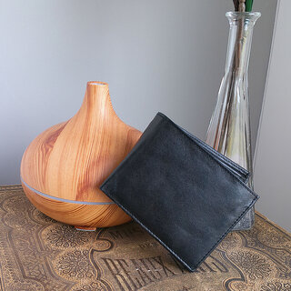Banktas & portemonnee in vintage-stijl used look LEAS in echt leer, bruin - Special Edition