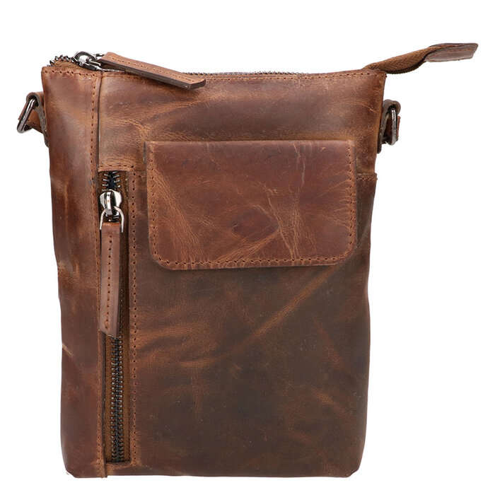 Leather Design Shoulderbag Hunter