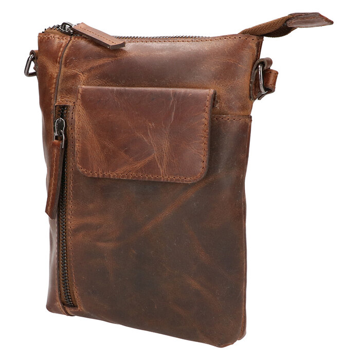Leather Design Shoulderbag Hunter