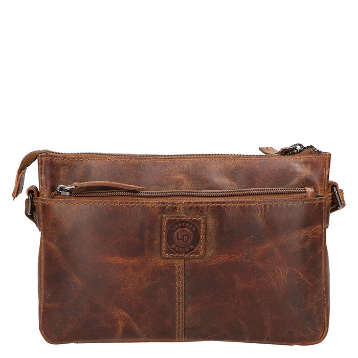 Leather Design Shoulderbag Hunter