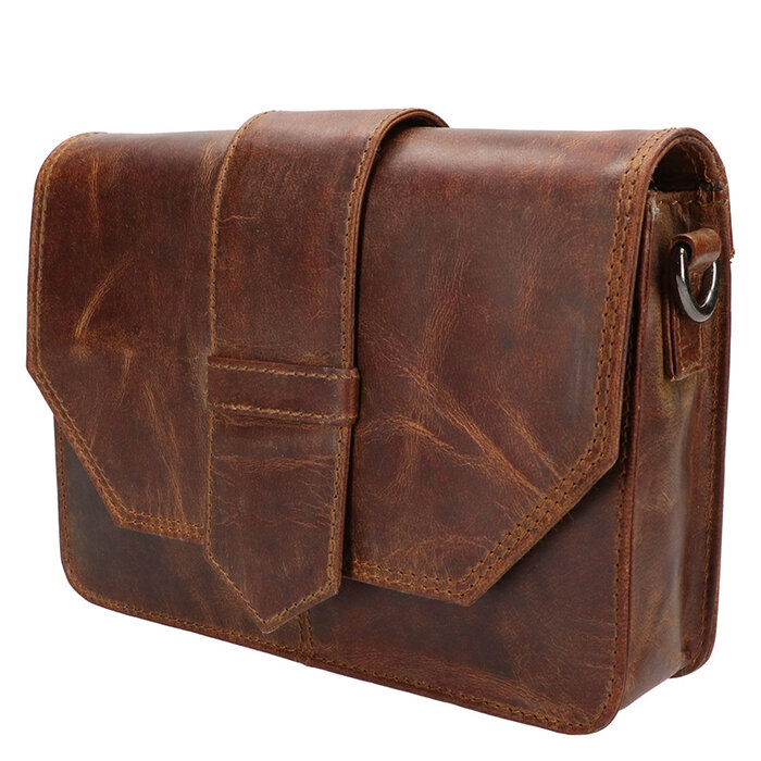 Leather Design Shoulderbag Hunter