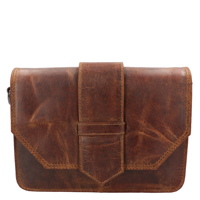 Leather Design Shoulderbag Hunter