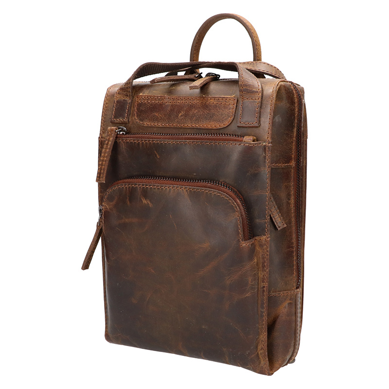 Leather Design Shoulderbag Hunter