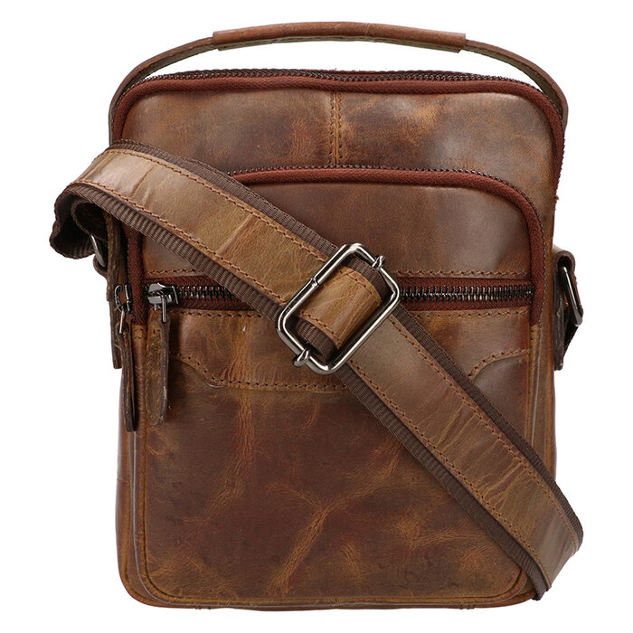 Leather Design Shoulderbag Hunter