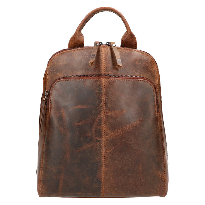 Leather Design Backpack hunter