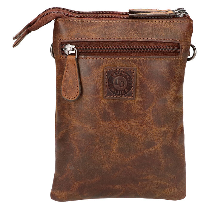 Leather Design Shoulderbag Hunter