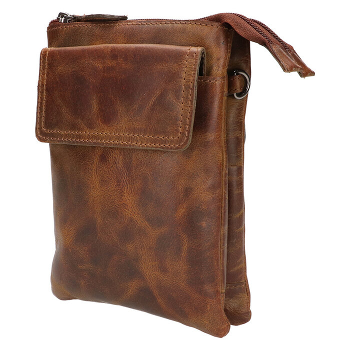 Leather Design Shoulderbag Hunter