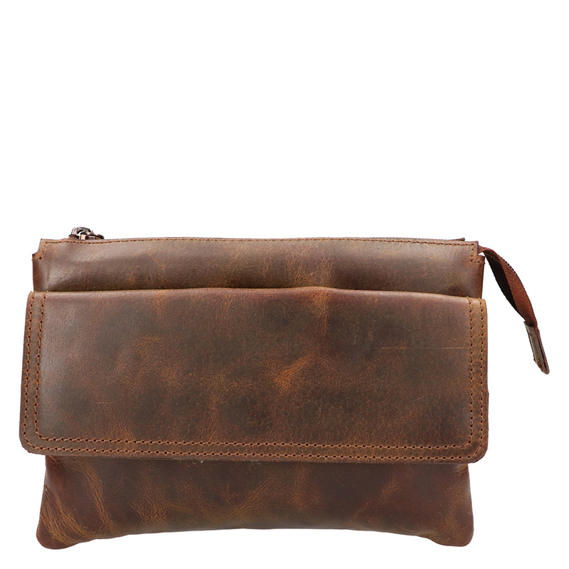Leather Design Shoulderbag Hunter
