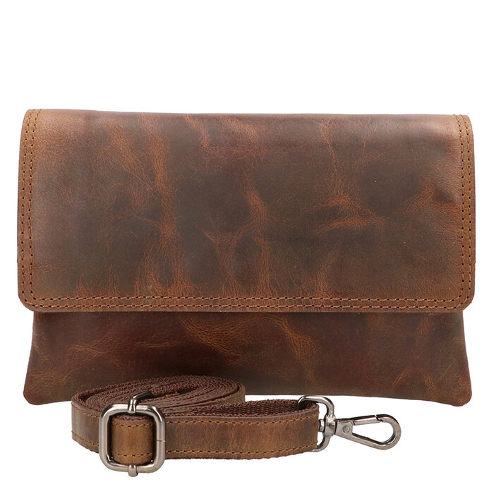 Leather Design Shoulderbag Hunter