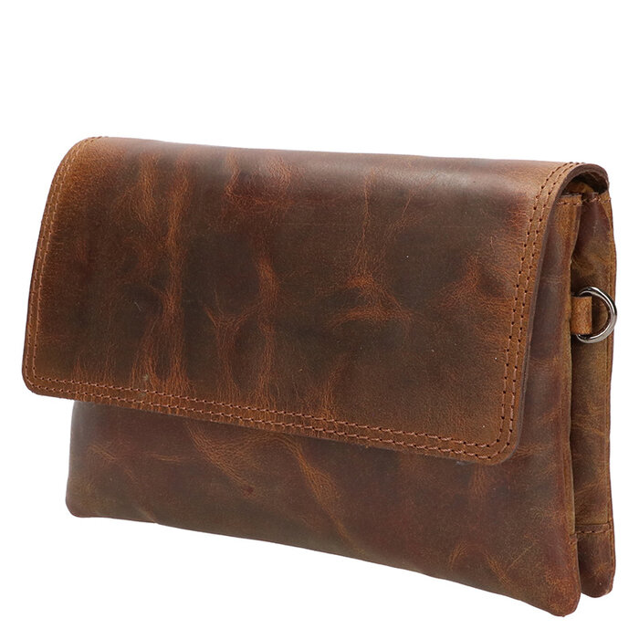 Leather Design Shoulderbag Hunter