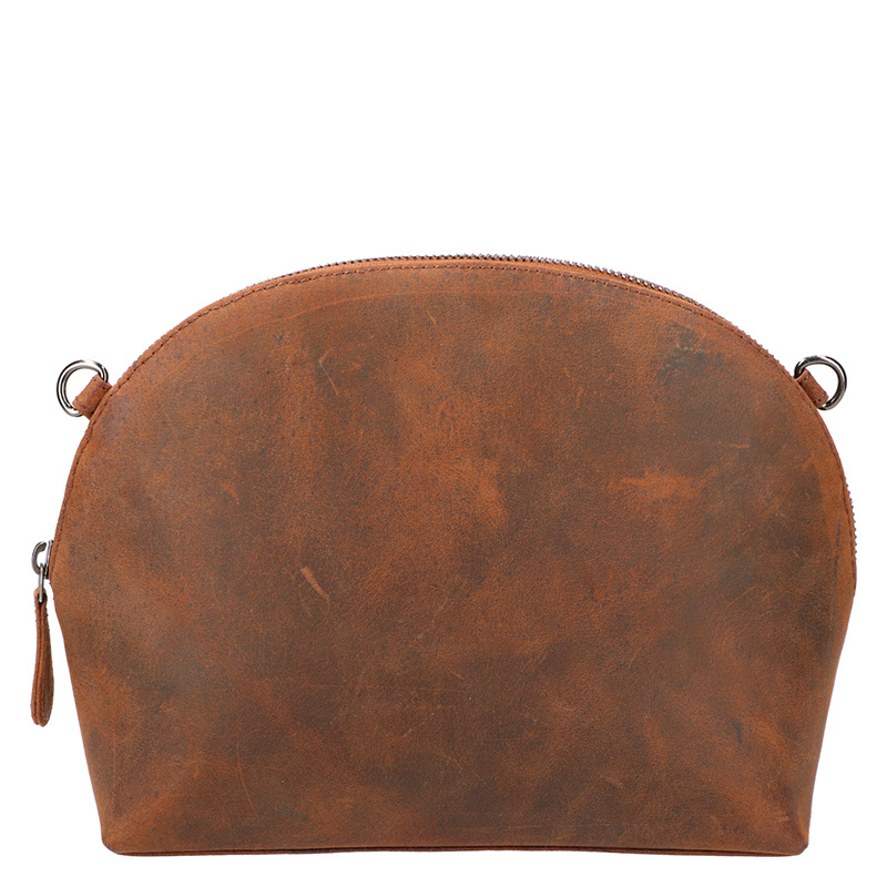 Leather Design Shoulderbag 3 pc Hunter