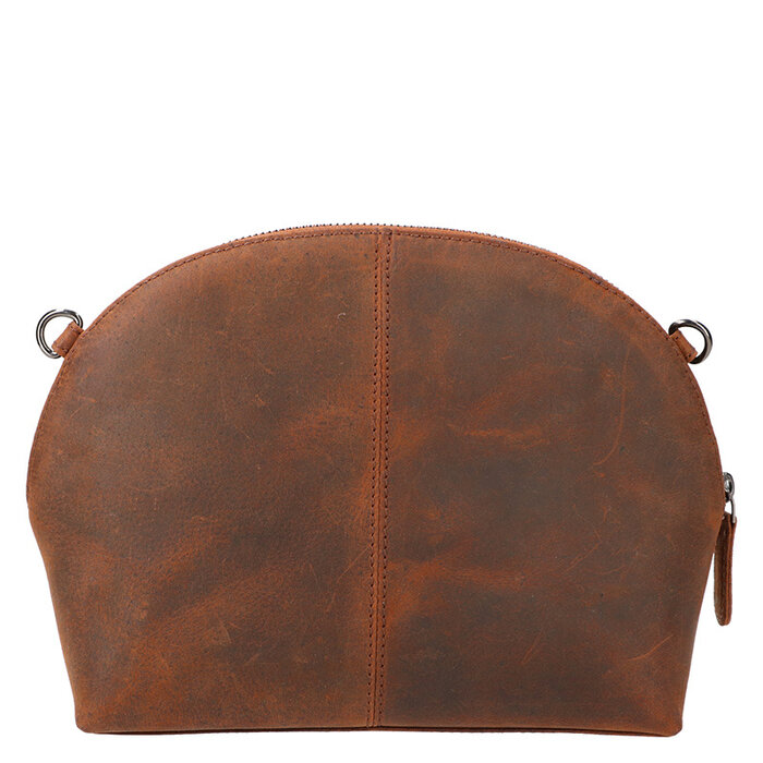 Leather Design Shoulderbag 3 pc Hunter
