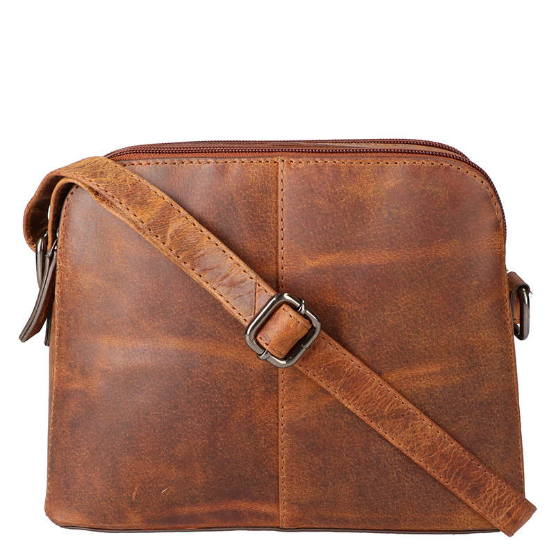 Leather Design Shoulderbag Hunter Br