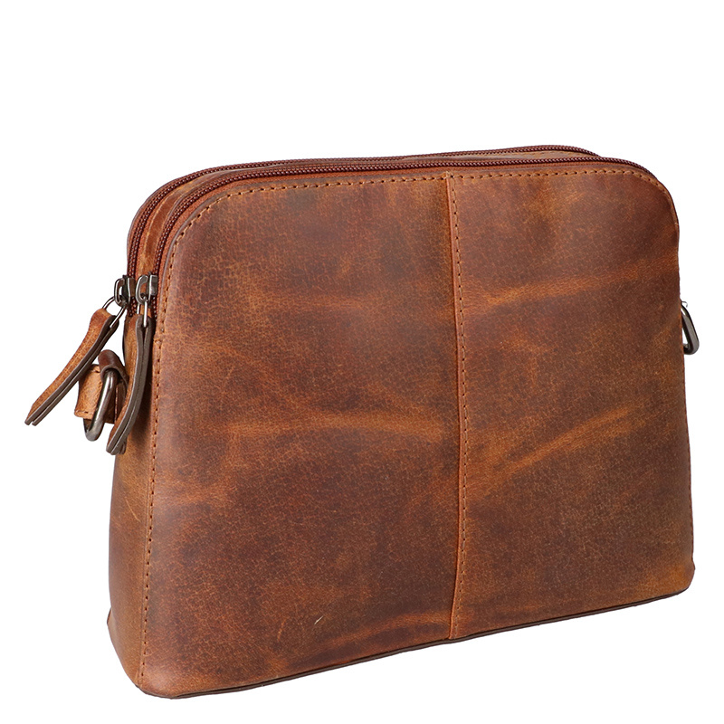 Leather Design Shoulderbag Hunter Br