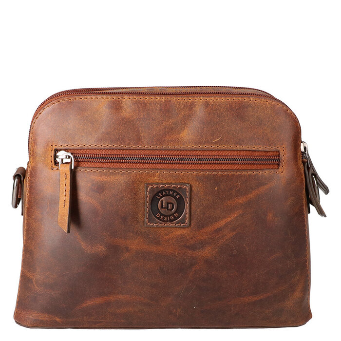 Leather Design Shoulderbag Hunter Br