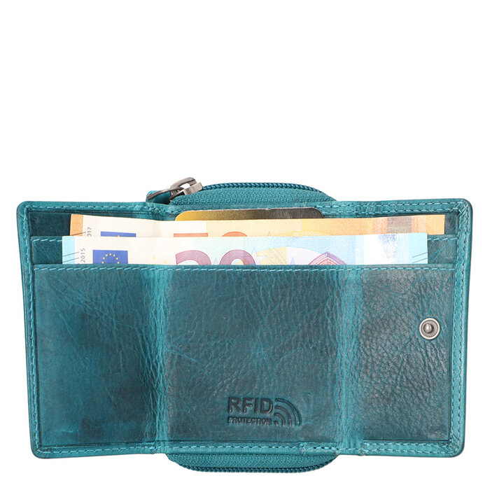 Leather Design HC Mini Wallet Zip-Combo