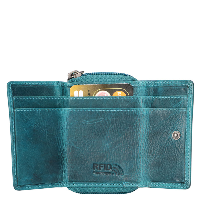 Leather Design HC Mini Wallet Zip-Combo