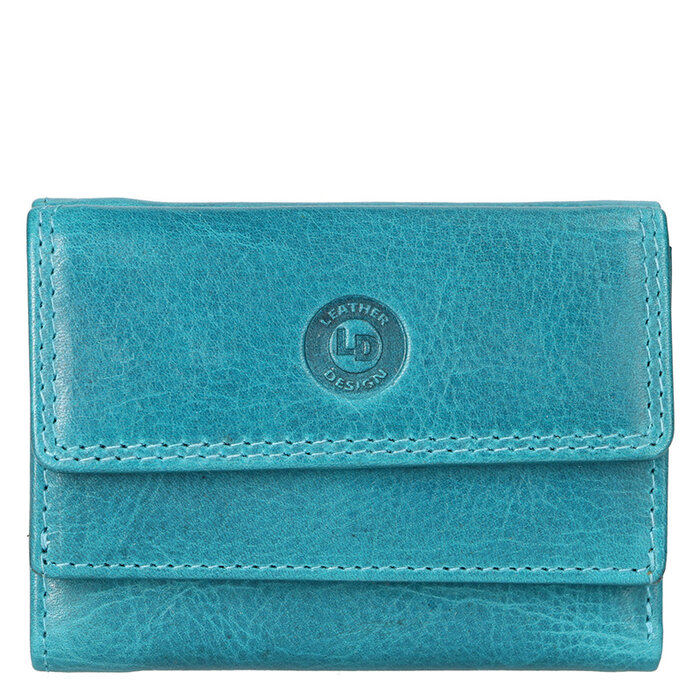 Leather Design HC Mini Wallet Tri-Fold