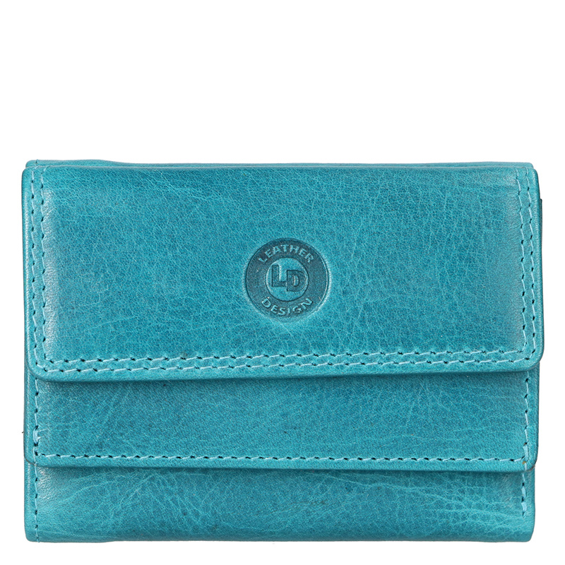 Leather Design HC Mini Wallet Tri-Fold