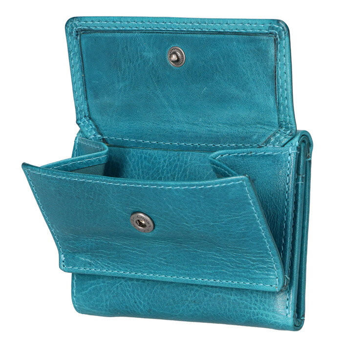 Leather Design HC Mini Wallet Tri-Fold