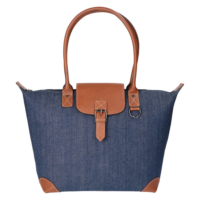 Schoolbag coated canvas