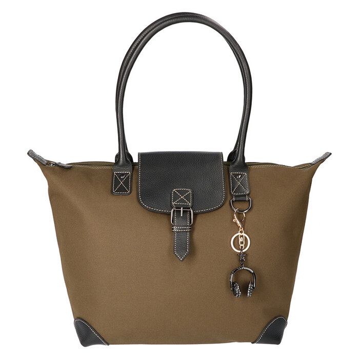 Schoolbag coated canvas