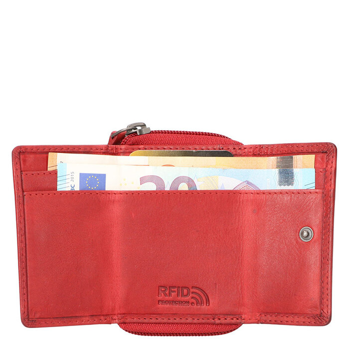 Leather Design HC Mini Wallet Zip-Combo