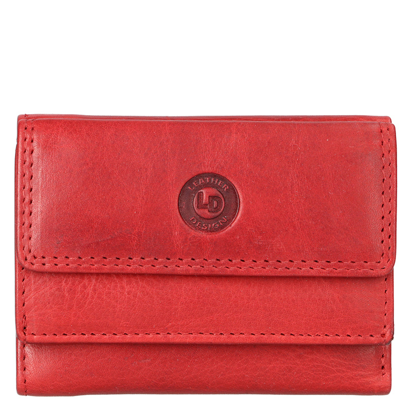 Leather Design HC Mini Wallet Tri-Fold