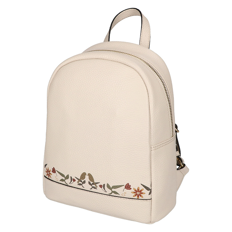 Leather Design Backpack small Lola