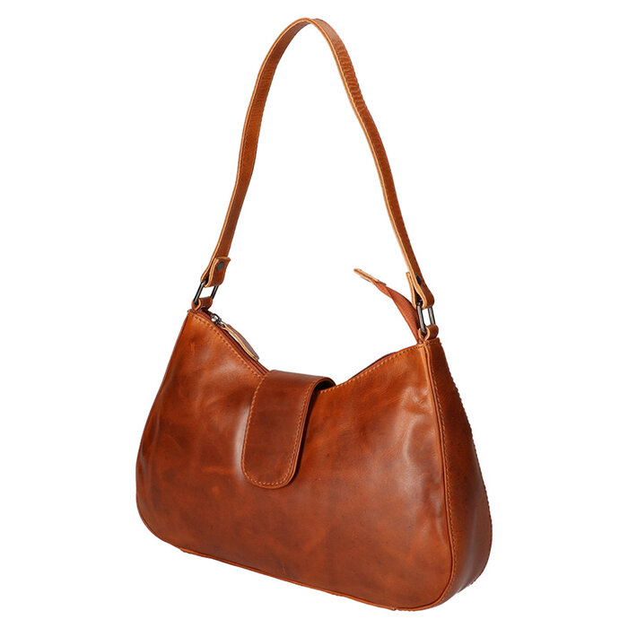Leather Design Handbag Natural