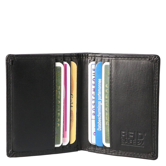 Leather Design LD Pasjeshouder Zwart
