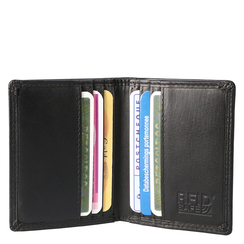 Leather Design Eden – Pasjeshouder Zwart