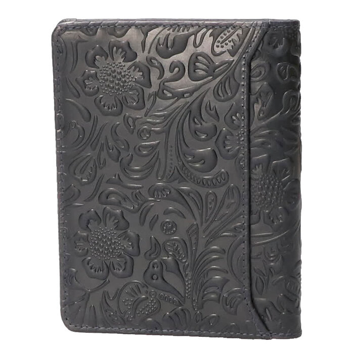 Leather Design Sasha – Vintage Flower Portefeuille