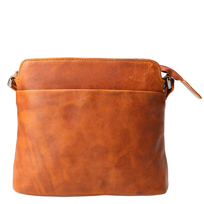 Leather Design Shoulder bag natural