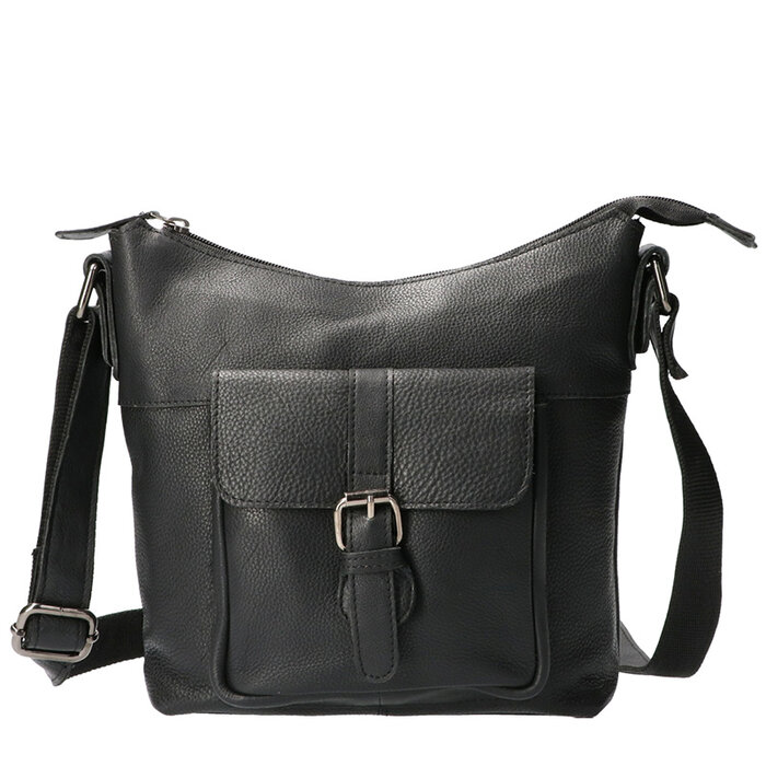 Leather Design Schoudertas hunter klein