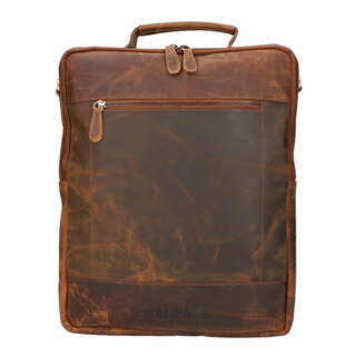 Rat Pack Backpack Dark Brown