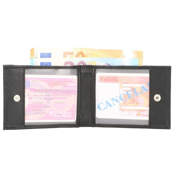 Leather Design Leslie – Lederen Kleine Billfold Portemonnee