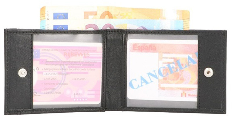 Leather Design Leslie – Lederen Kleine Billfold Portemonnee